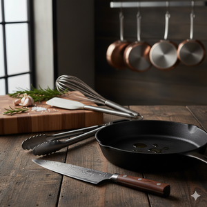 🔪 El Arsenal del Chef: Descubre los Utensilios que Transforman tu Cocina
