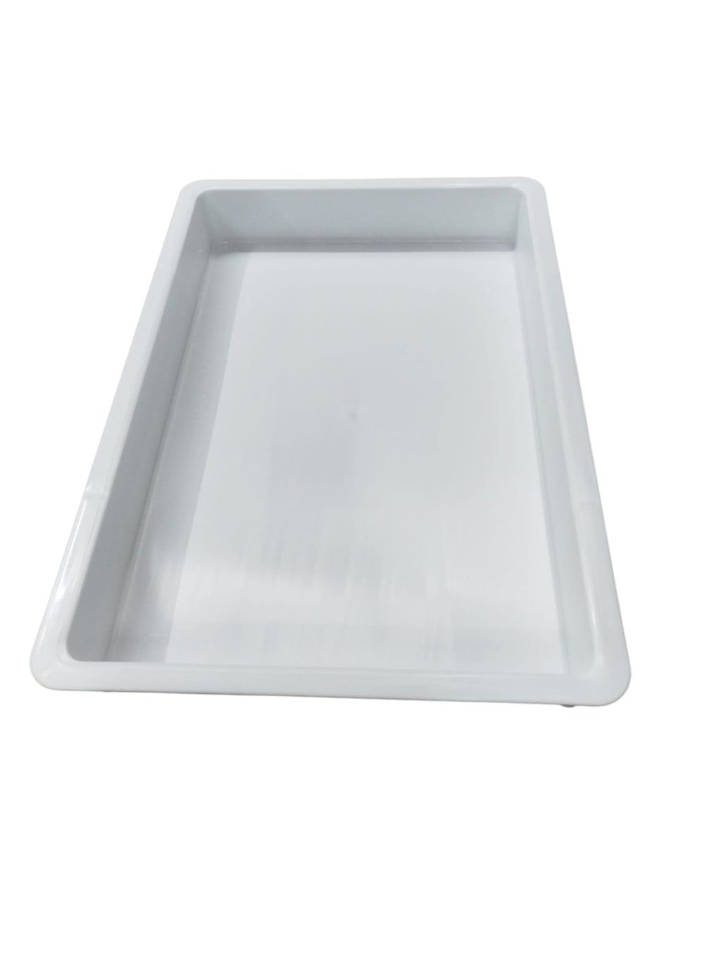 Caja para masa de pizza 25.5x17..5x3 " Polipropileno ccs