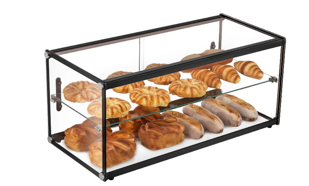 Vitrina exhibidora neutra cristal recto ZW-120 120 litros MGS