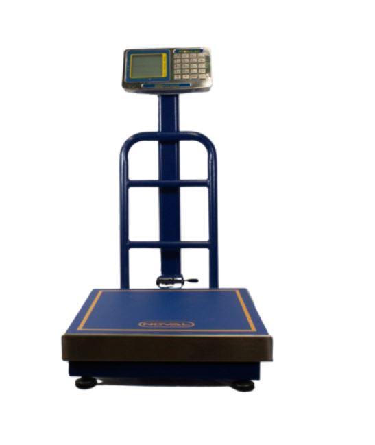 -Bascula NOVAL Industrial 300Kg/50g NEP 300 TN Con o Sin Barandal-