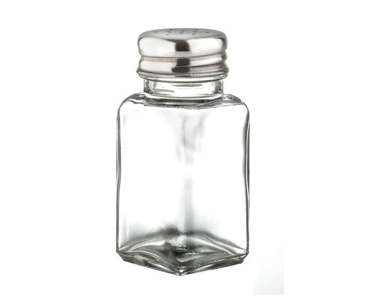 Salero Cuadrado c/Tapa en Metal BWTH