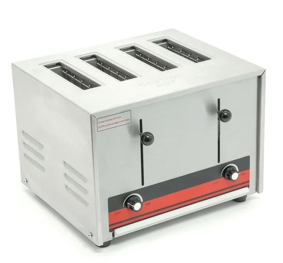 Tostador de pan Mgs comercial 4 rebanadas pop up