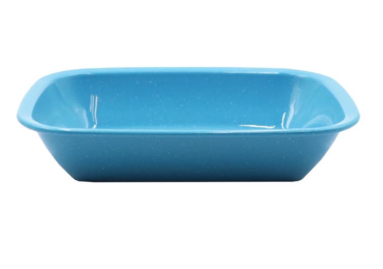 Linea Plastipeltre Bandeja Cuadrilongo color turquesa 25x18.7x4.7 cm 700ml Docena