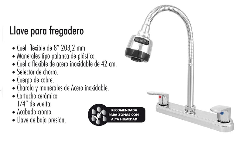 Llave para lavabo Lyt