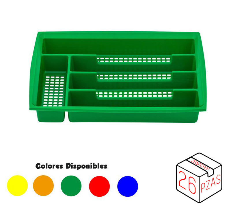 Separador de Cubiertos Grande en Polipropileno Caja c/26 pzas Tcp