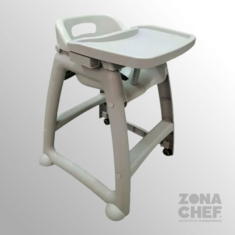 Silla para bebe gris sin rueda