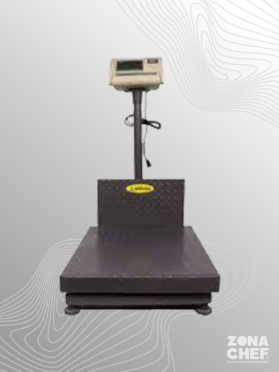 Báscula digital Noval con módulo A12 con salida RS232 300 Kg