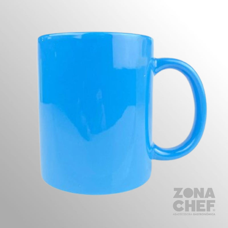 Taza ceramica Azul 11 oz BH