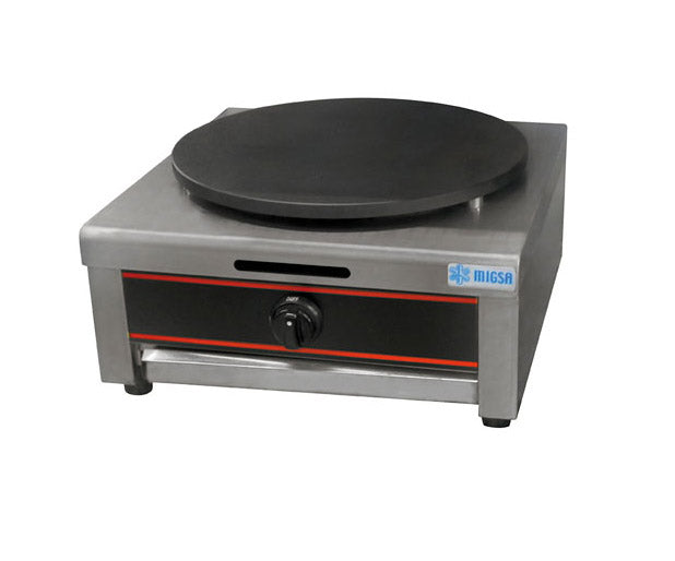 Creperas MIGSA a gas diferentes modelos