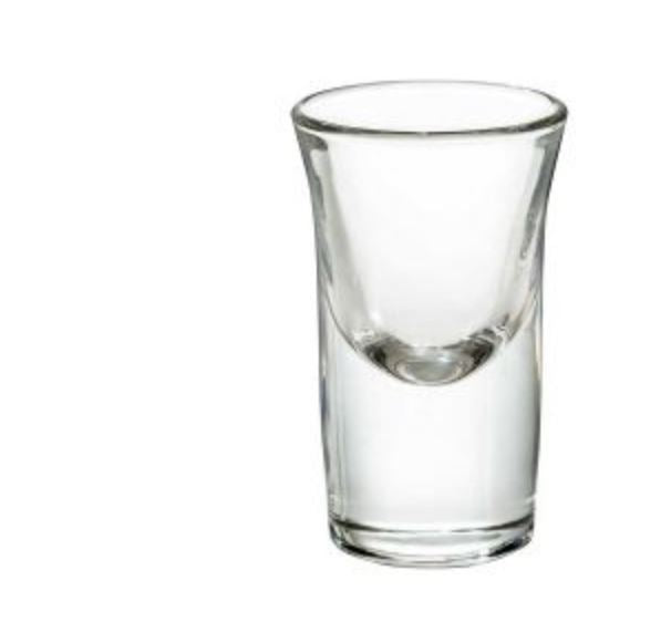 Tequilero de Vidrio Conico de 1 oz 30 ML Vit