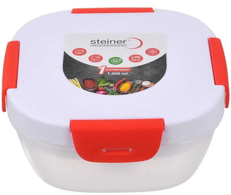 *Contenedor/ Lonchera de Plástico STR*