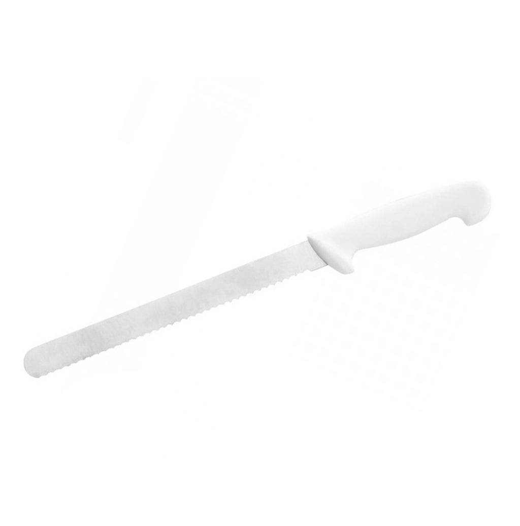 Cuchillo Pan de 12" Pro series colores Blanco o Rojo Vct