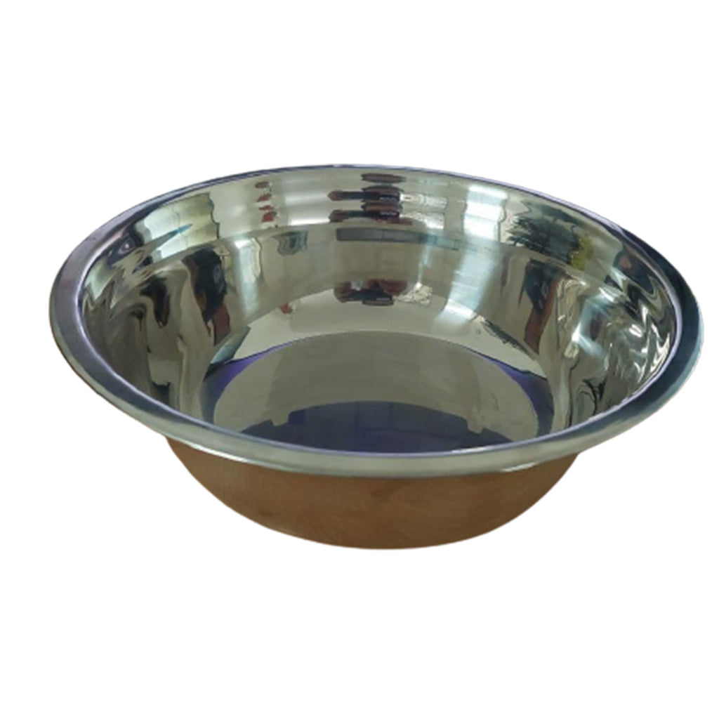 Bowl Economico de Acero Inoxidable de 22 cm Capacidad 1.140 ml OZNOX