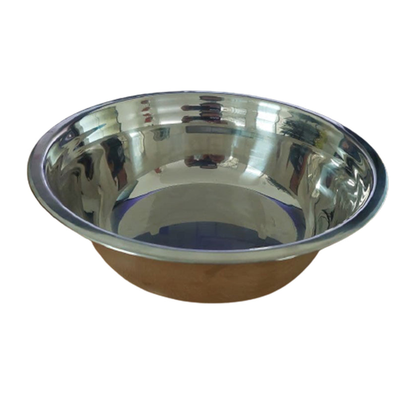 Bowl Economico de Acero Inoxidable de 22 cm Capacidad 1.140 ml OZNOX