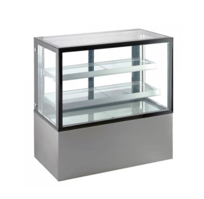Vitrina Refrigerada a Piso Cristal Recto 210cm 220V GELUM GD-VFG-PR-210-3