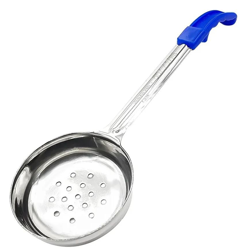 Cuchara para servir ai azul 8 oz Perforado