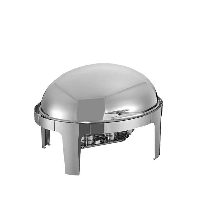 Bufetera Chaffer Ovalada de Lujo RHINO Acero Inox.