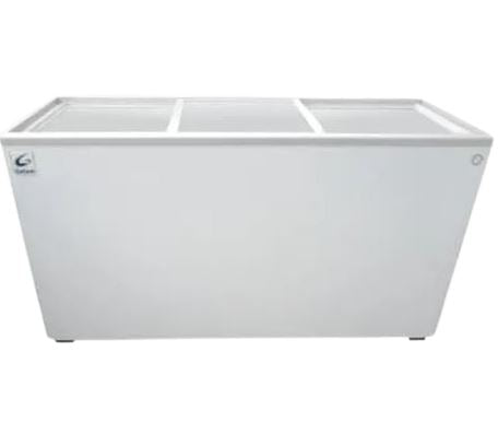 Conservador paletero con tapa de vidrio GELUM GC-CH-15-3