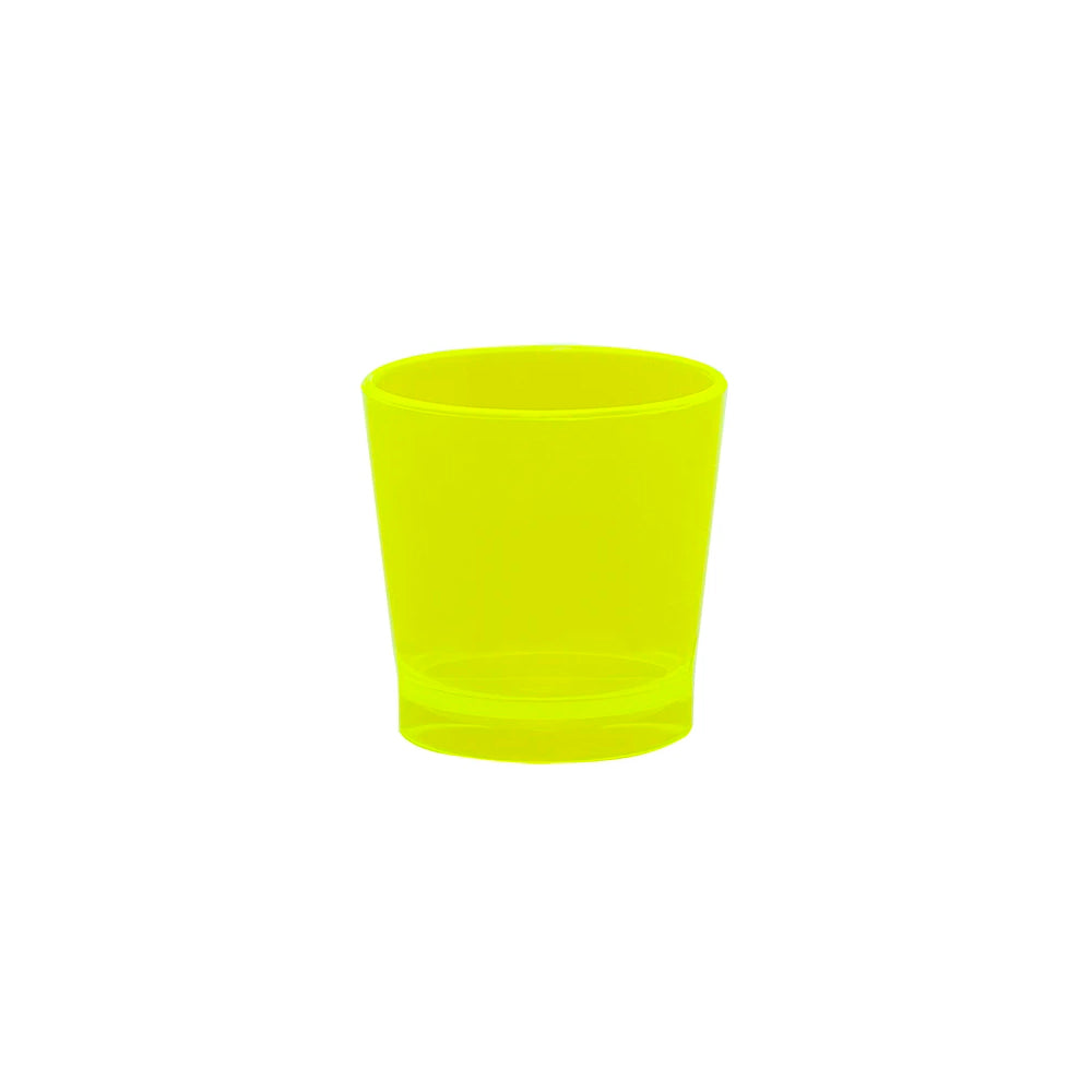 Tequilero 2 OZ Policarbonato Amarillo Tcp