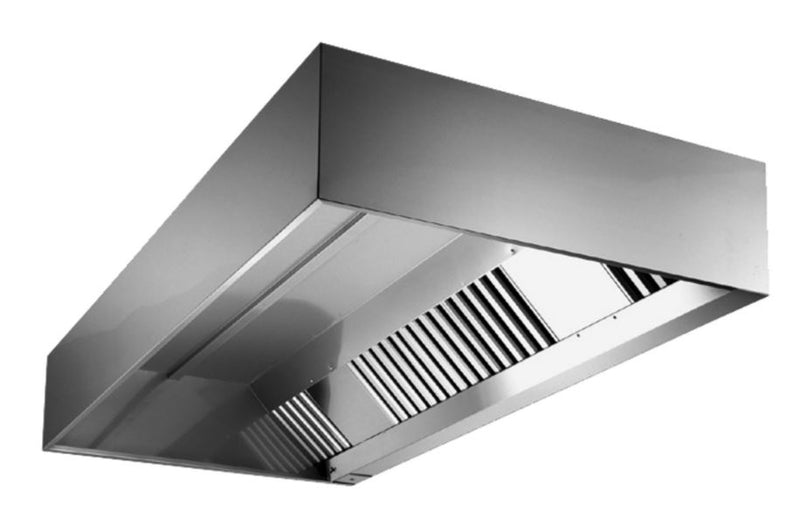 Campana de extraccion tipo mural en acero inox 430 200X110X50