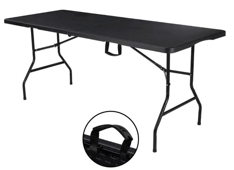 Mesa plegable Color Negro Portafolio 1.80 BH