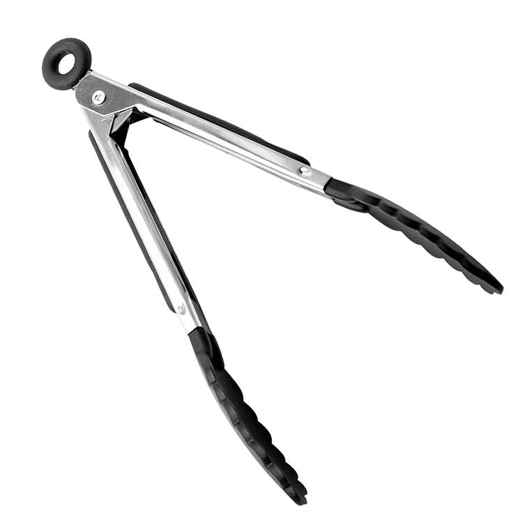 Pinza para Cocina Acero Inoxidable/Silicon 30 cm Str