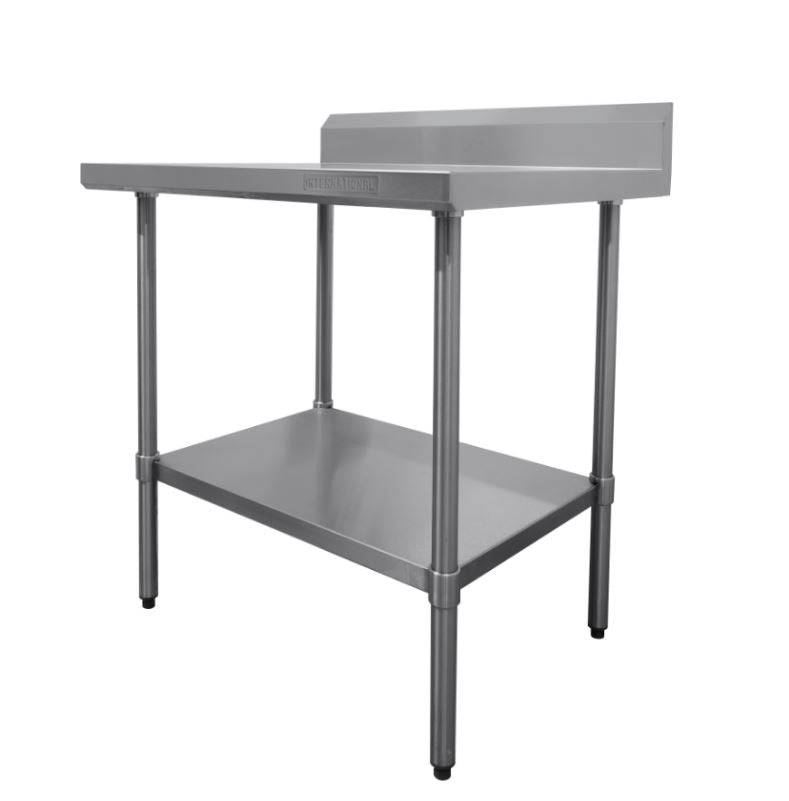 Mesa con lambrin 180*70*90 Acero Inox International