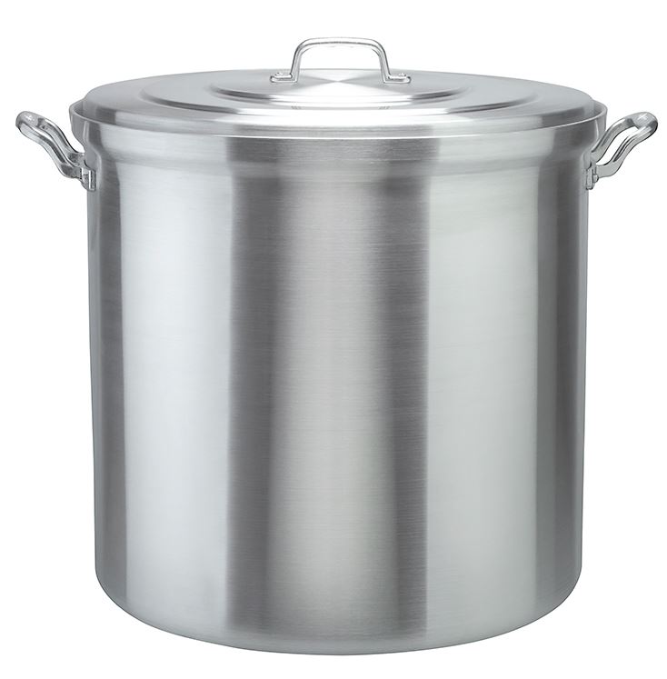 Olla Blindada con tapa 4 mm Aluminio NSF 100 Lt Alpro