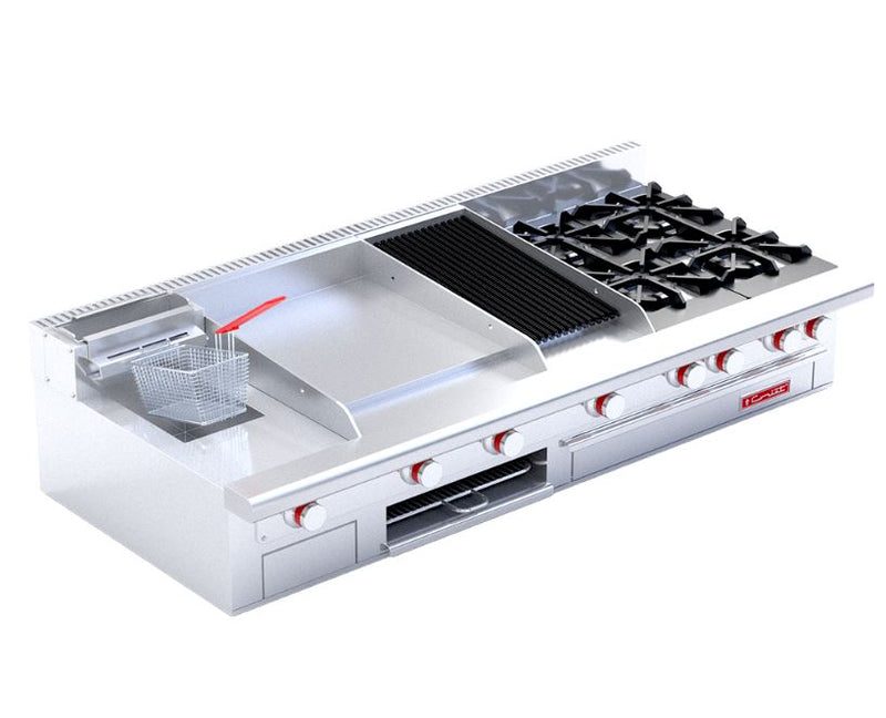 Estufa master multiple master de mesa a.inox.premium CORIAT