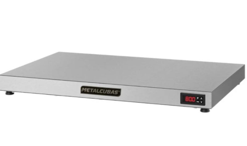 Placa calefactora de Alimentos 70 cm Metalcubas G.PANIZ