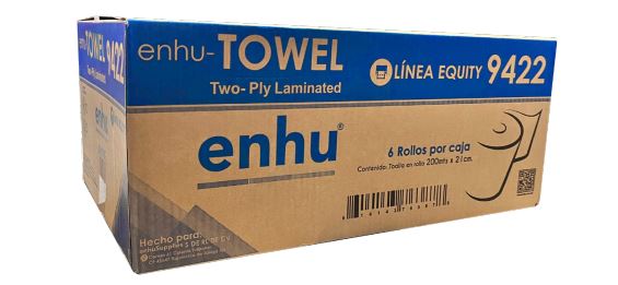 Toalla en Rollo Caja C/6 Rollos 200 Mts