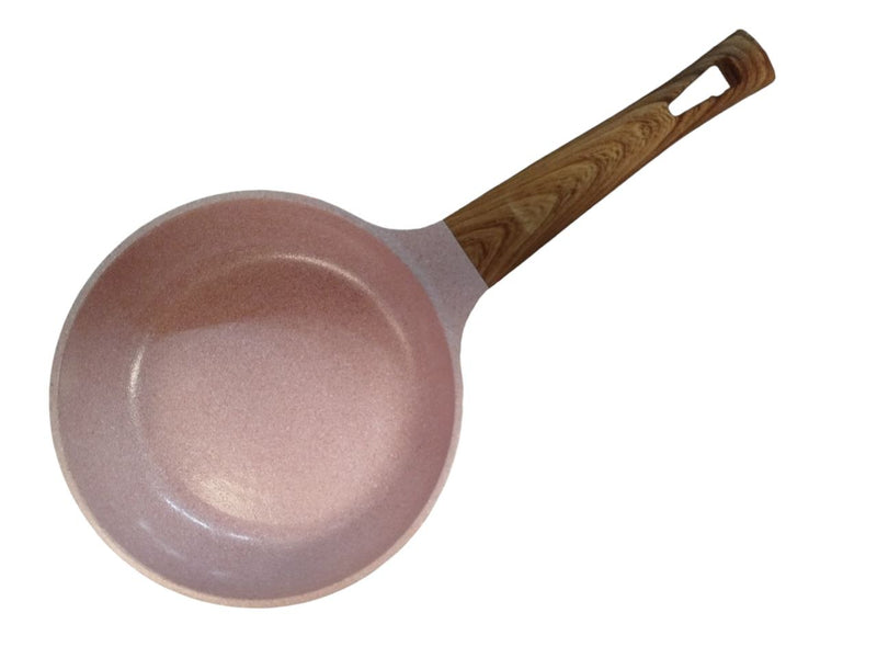 Sarten 20 cm Rosa Coquette mango roble ALPRO