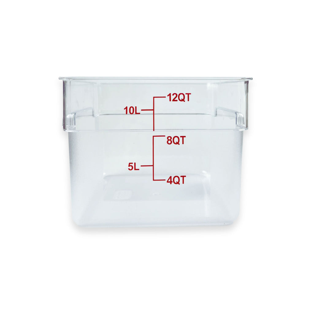 Contenedor de Policarbonato cuadrado 12 QT Tavola