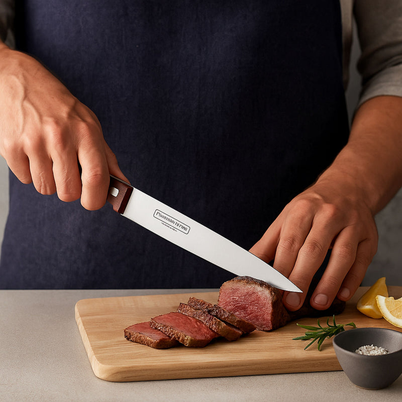 Cuchillo para cocina Polywood 6" cafe Tramontina