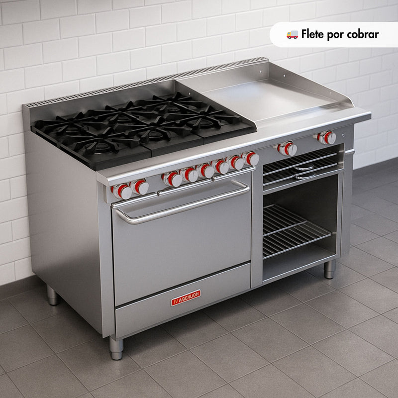 Estufa master EC-6-H-GRILL master a.inox.premium CORIAT