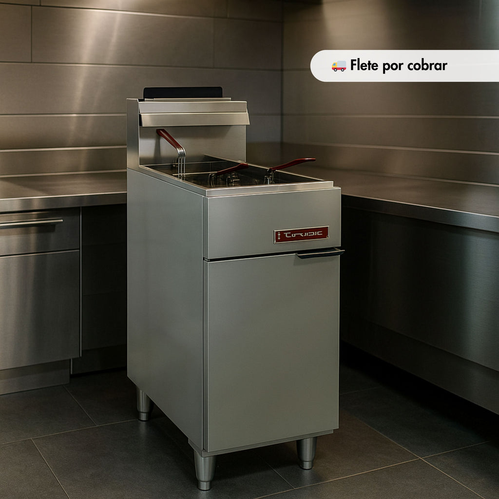 Freidora Heavy Duty Turbo-30-5Q HD a.inox.premium CORIAT