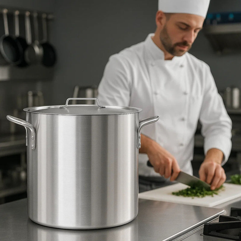 Olla aluminio con tapa 20 Litros CCS