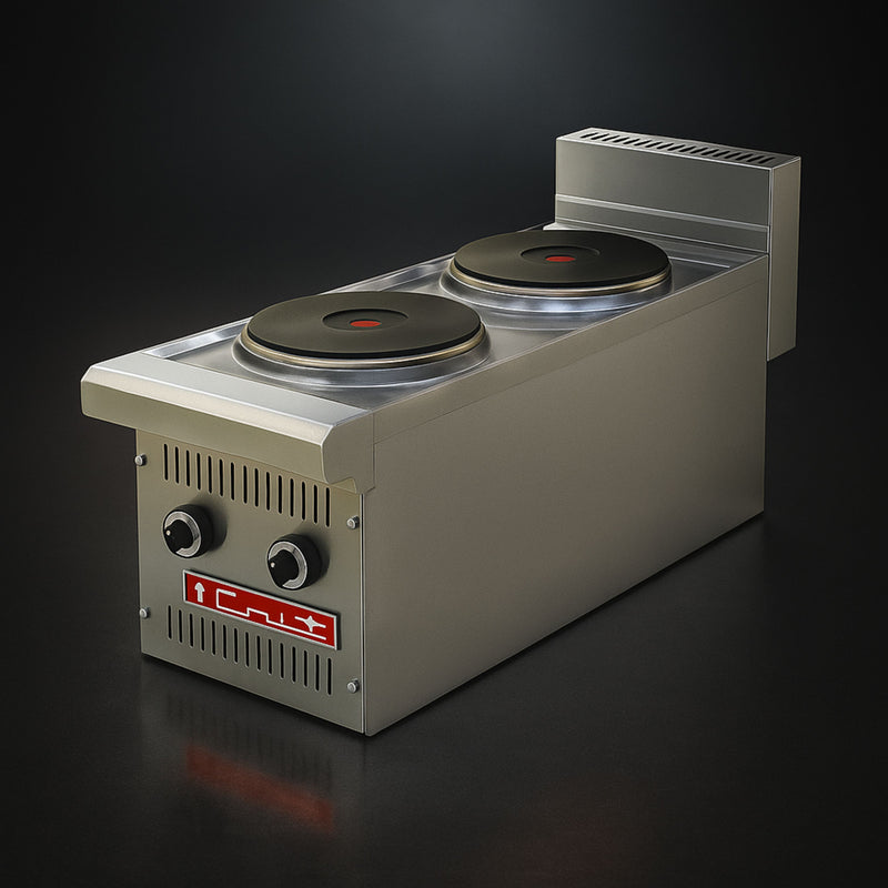 Parrilla Eléctrica Coriat Premium PCV-2-E