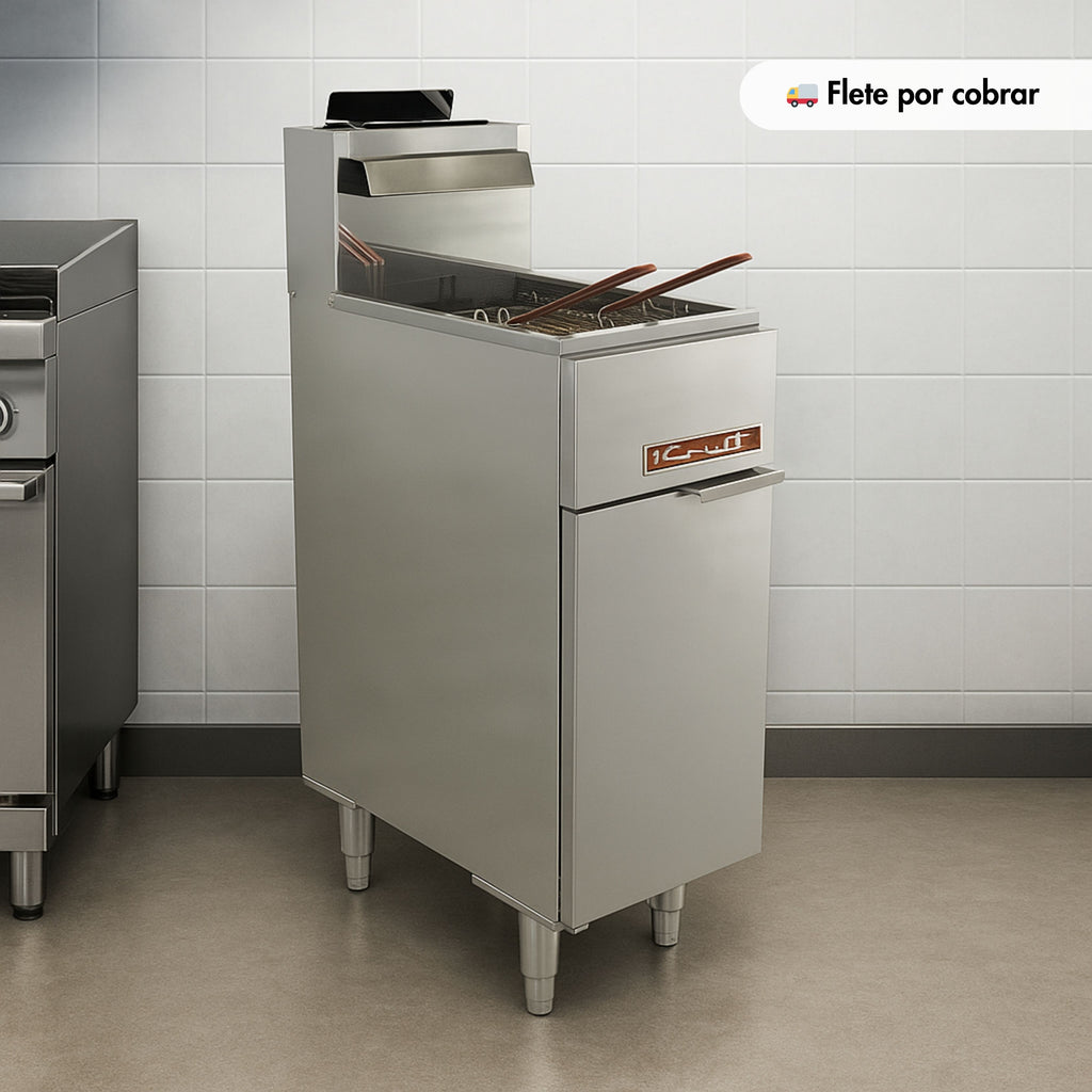 Freidora turbo master turbo-16-2Q master a.inox.premium CORIAT