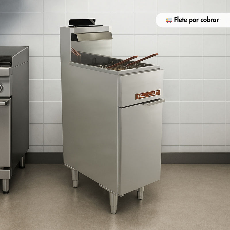 Freidora turbo master turbo-16-2Q master a.inox.premium CORIAT