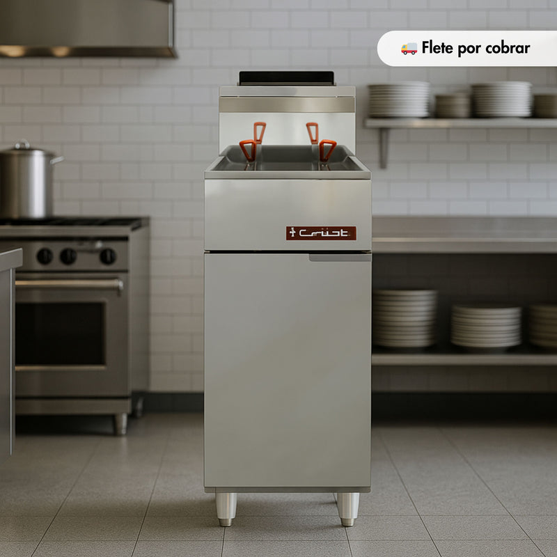 Freidora turbo master Turbo-20-3Q master a.inox.premium CORIAT