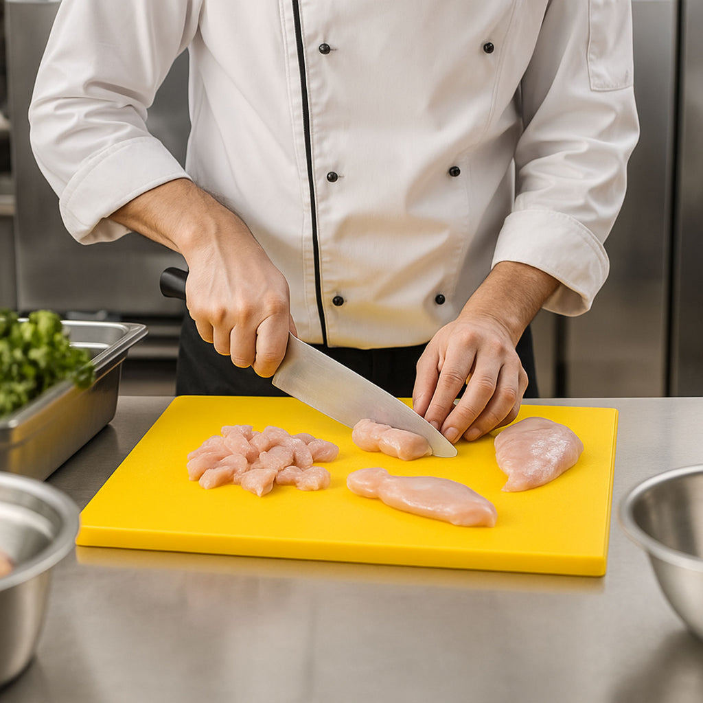 Tabla de Corte 45301.8 cm Baja Densidad Amarilla TRAVESA