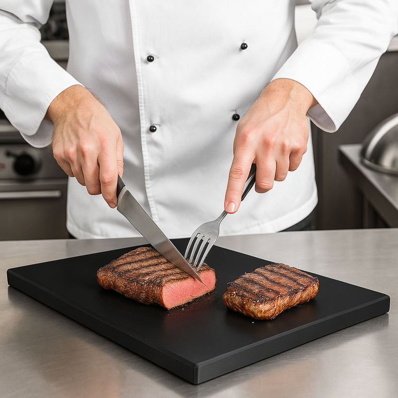 Tabla de Corte 45301.8 cm Baja Densidad Negro TRAVESA