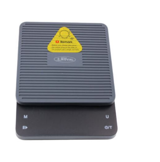 Báscula digital de cocina para café 3 Kg/0.1 g EK2912 negro Noval