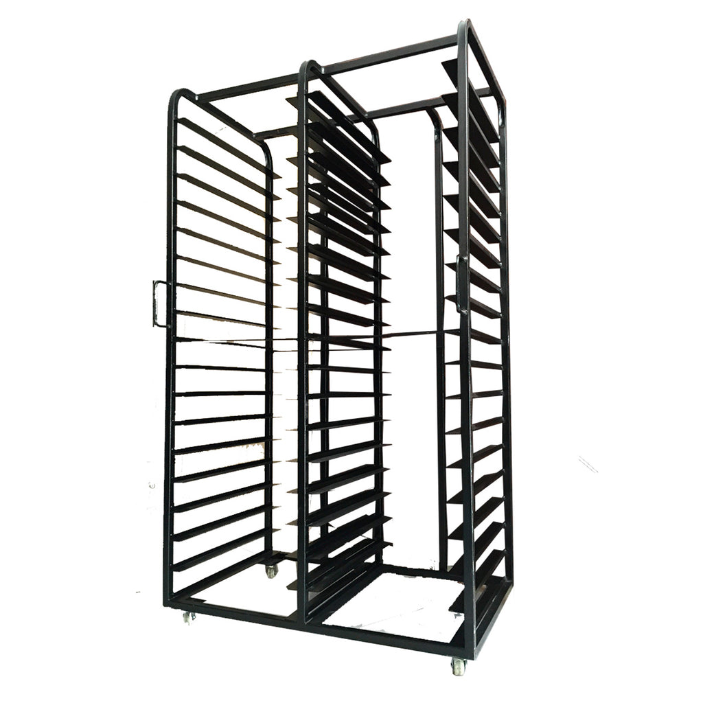 Rack Espiguero 36 Charolas Movil La Tahona