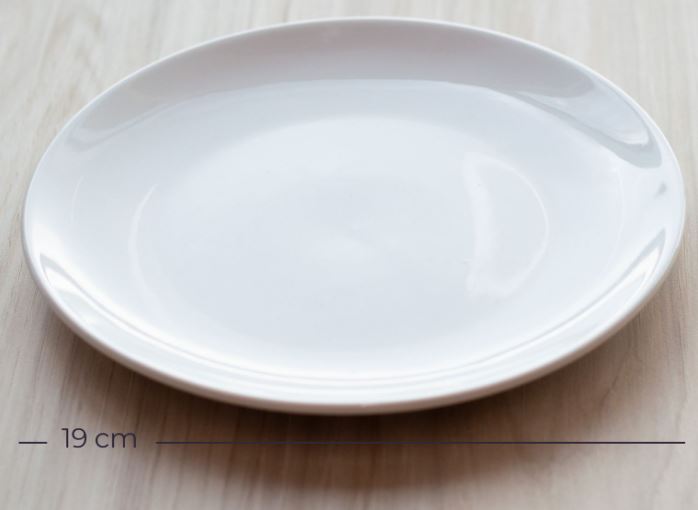 Loza BH Plato Ceramica trinche 7.5 " BH