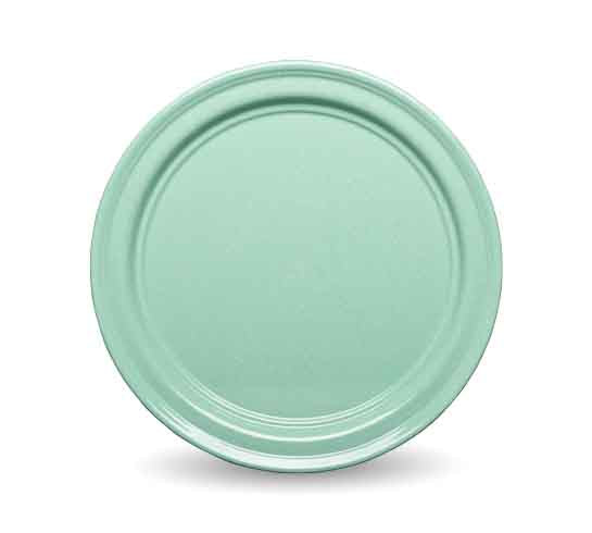 Linea Peltre Mint Plato Plano de 32 cm Cns
