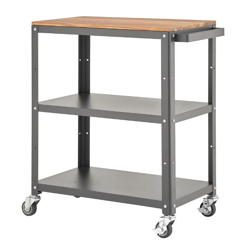 Carrito de Metal para Cocina de 3 Niveles Trinity