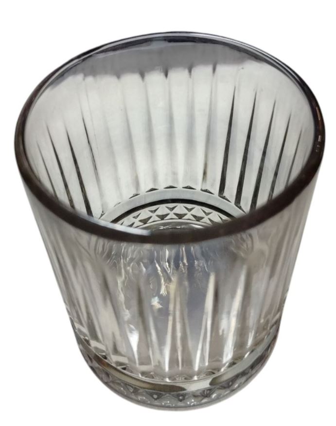 Vaso Dof Elysa Humo 355 ml SET 6 piezas