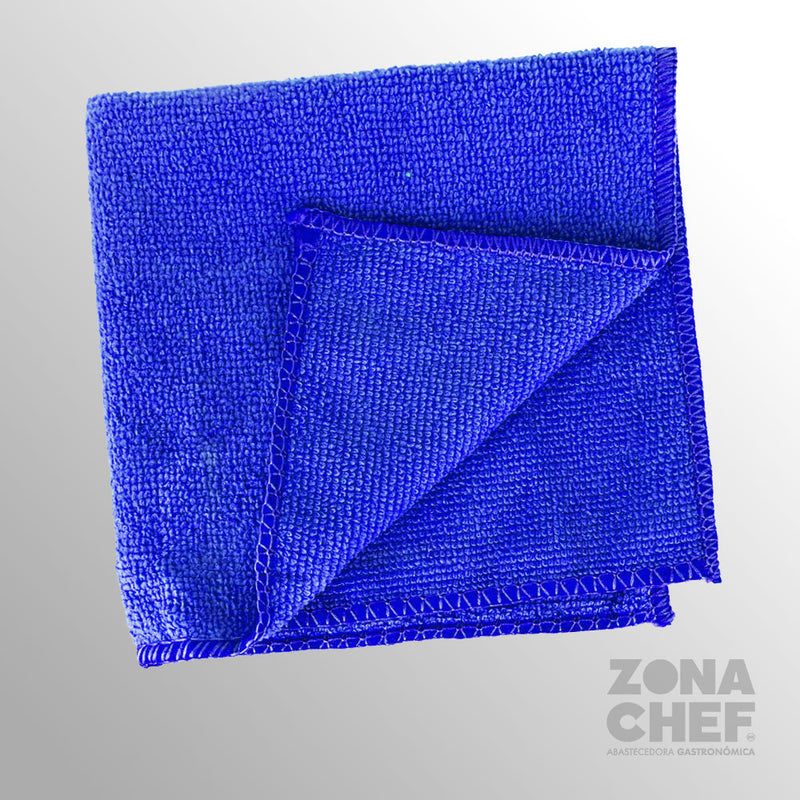 Paño microfibra Azul 40 X40 cm